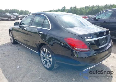 2021 Mercedes-Benz C 300 4Matic из США, поврежденный, VIN W1KWF8EB4MR641418